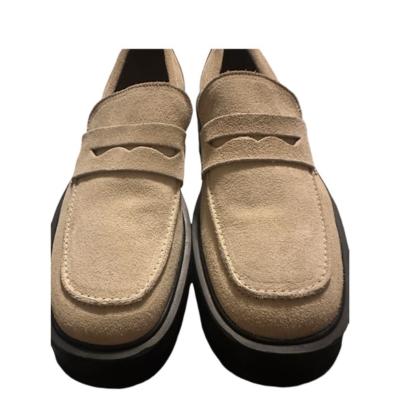 Free People Nico Platform Loafers Cappuccino - Picture 2 of 4